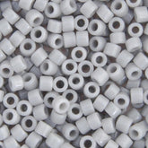 Delica 11/0 RD #1139 Grey Ghost Opaque 5.2g Vial